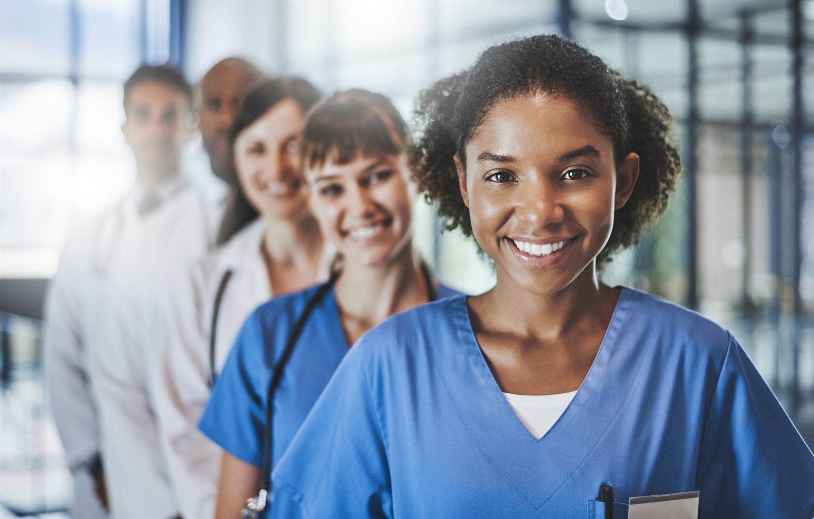 A team of nurses and clinicians